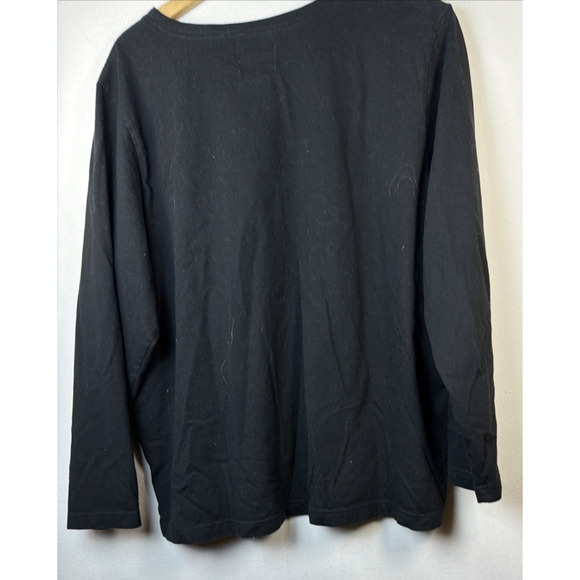 Vintage Michael Simon XXL Dr. Seuss Grinch Christmas Shirt Size 2X black holiday - Picture 3 of 7